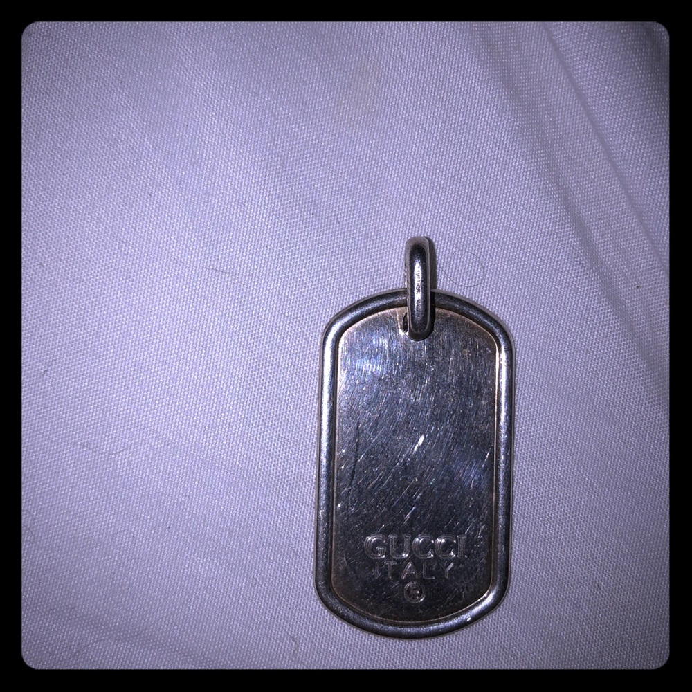 🚫SOLD🚫 AUTHENTIC gucci dog tag